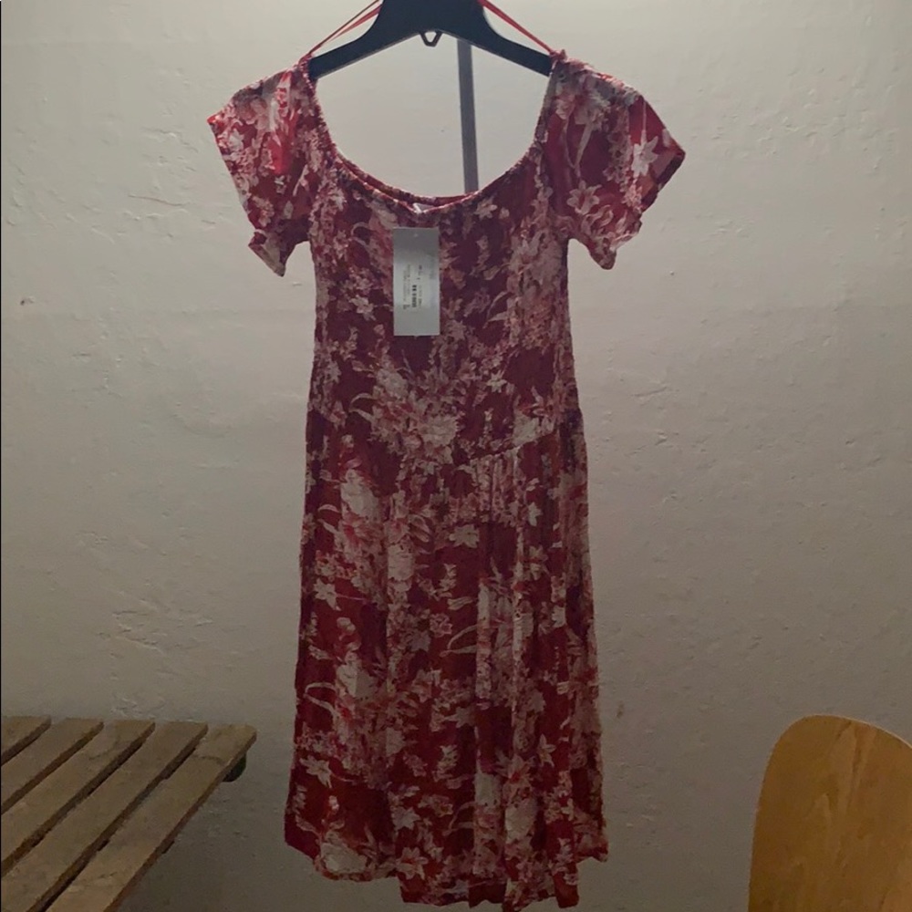 Off shoulder summer dress- Hawaii